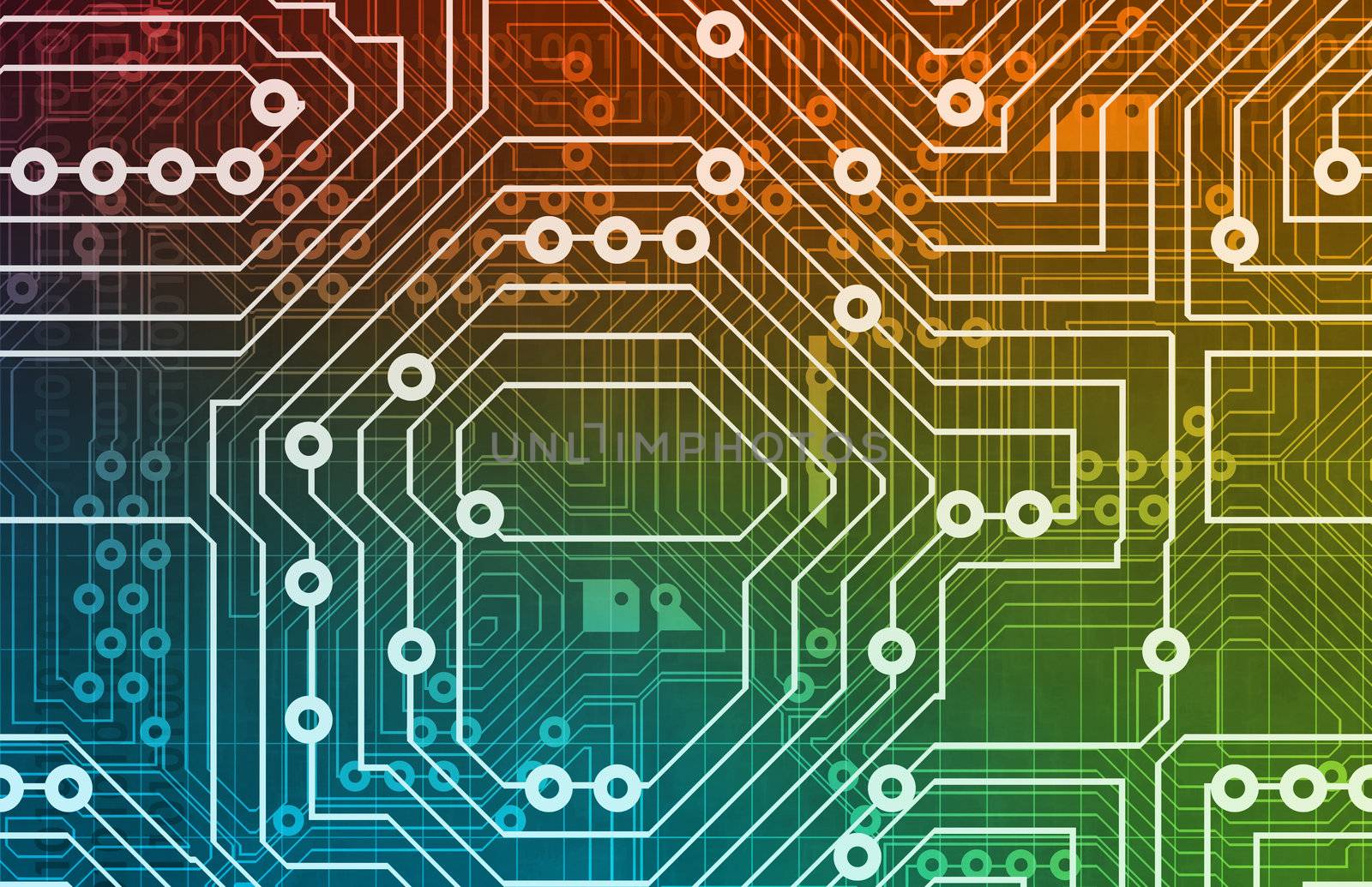 Electronics Industry and Other Business Terms Art