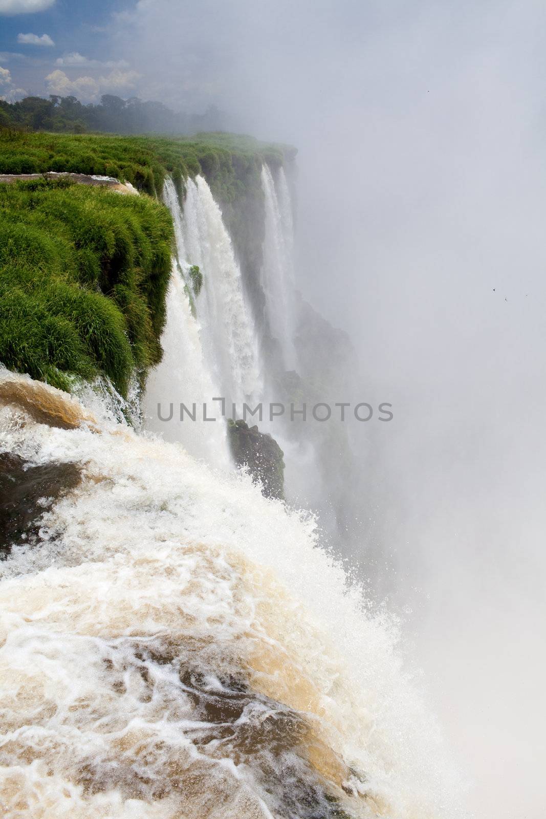 waterfall in Misiones, provincia Argentina
