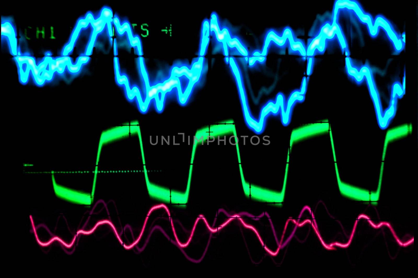 wave shapes on an oscilloscope