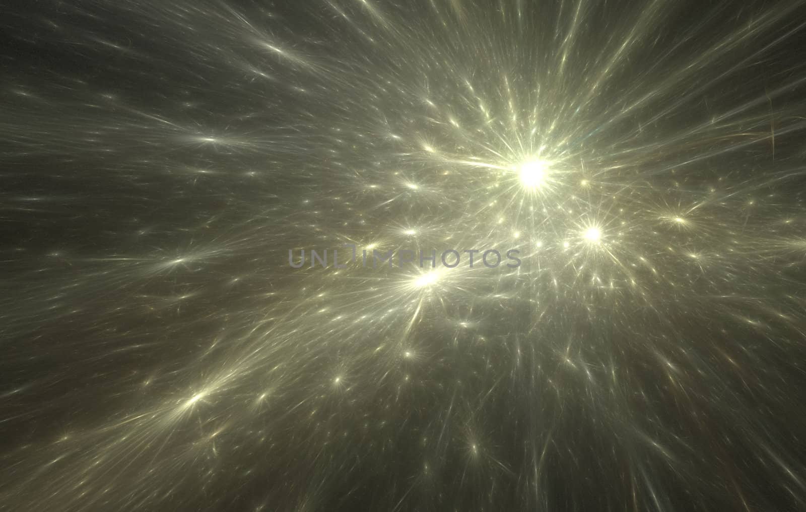 abstract star flame on the black background