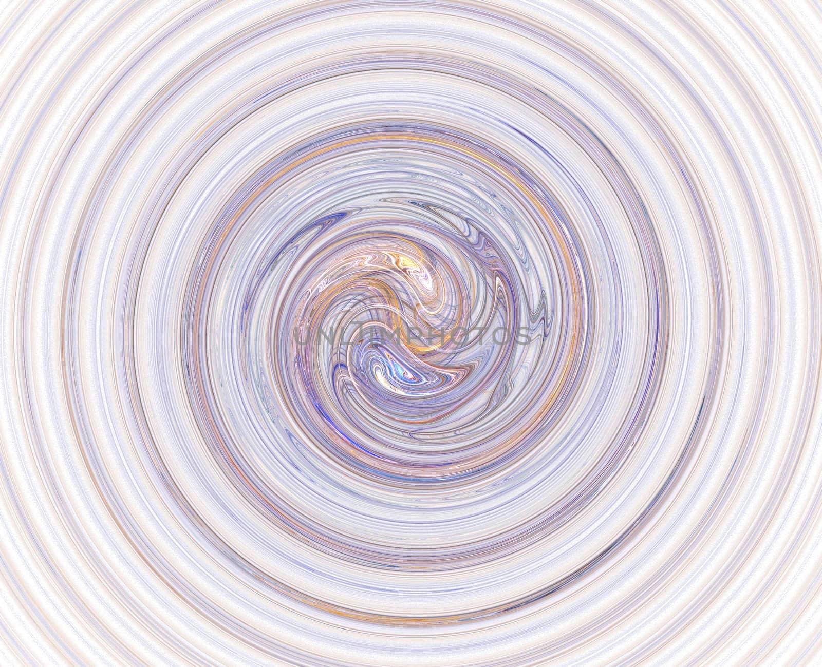 abstract spiral flame on the white background