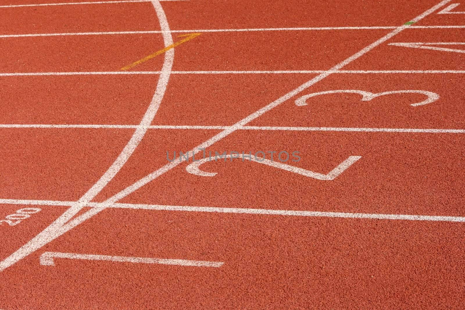 race track finish line detail sports concepts