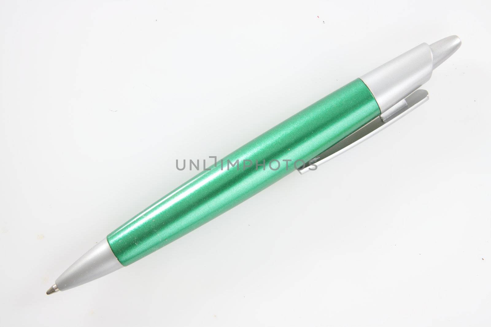 Plastic pen isolated by BDS