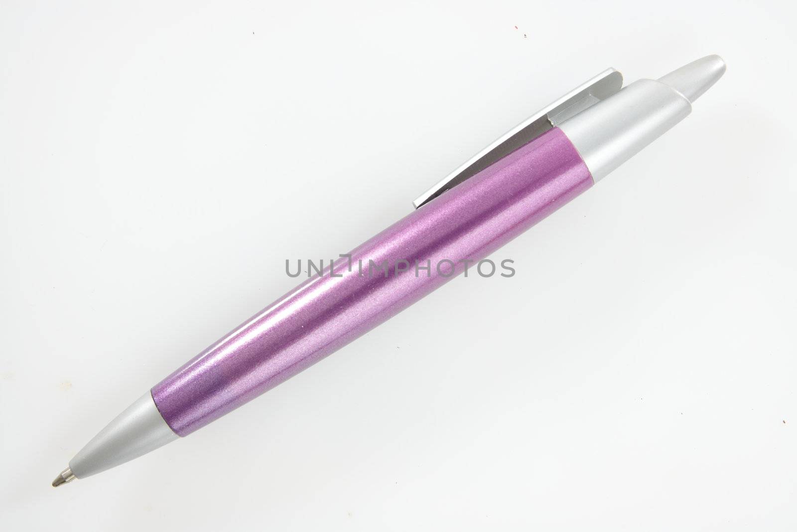Plastic pen isolated by BDS