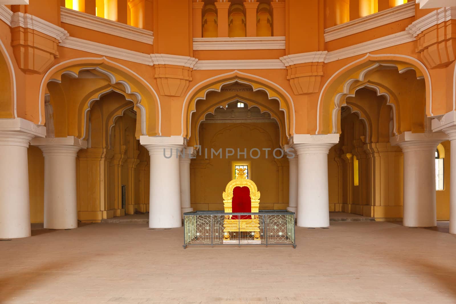 Tirumalai Nayal Palace. Madurai, Tamil Nadu, India by dimol
