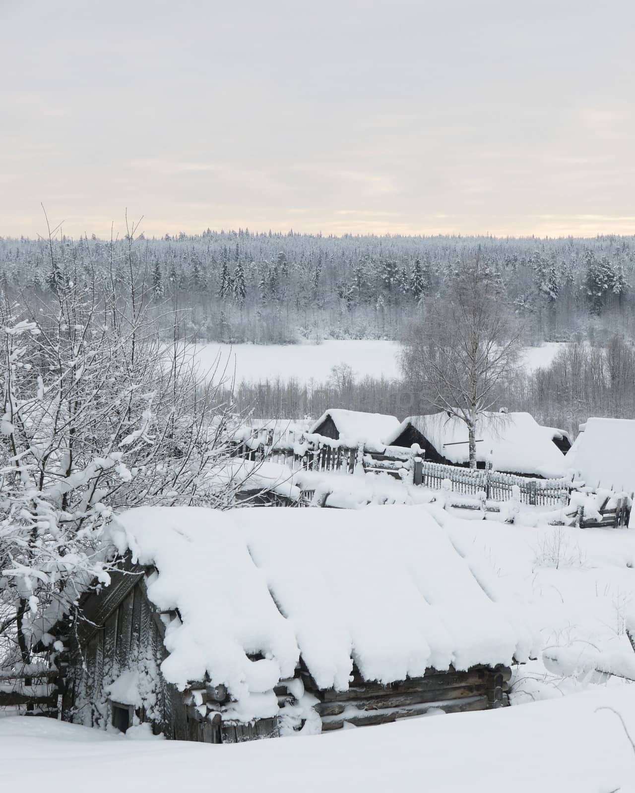 Winter landscape by Enskanto