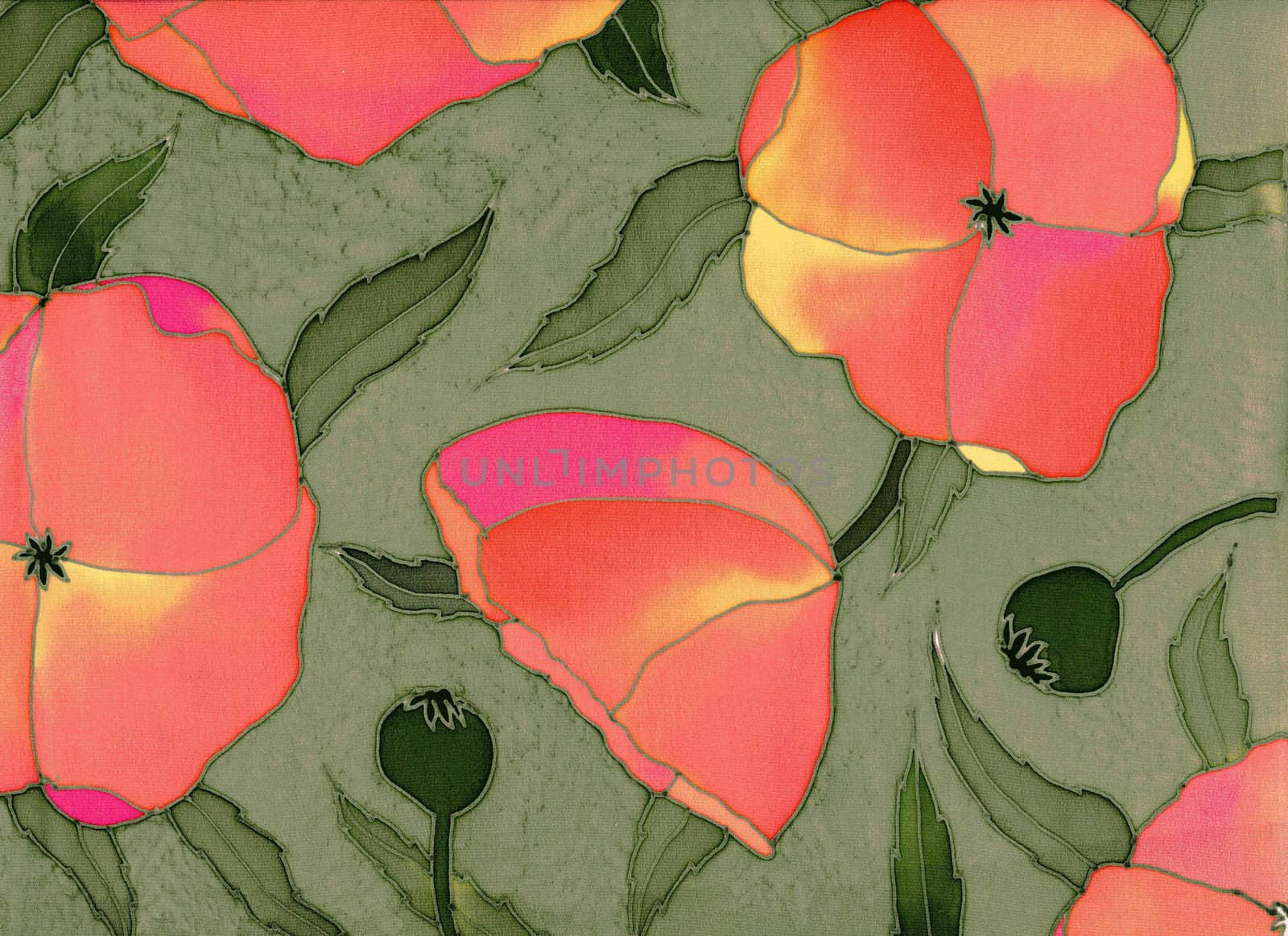 poppiess background by vergasova