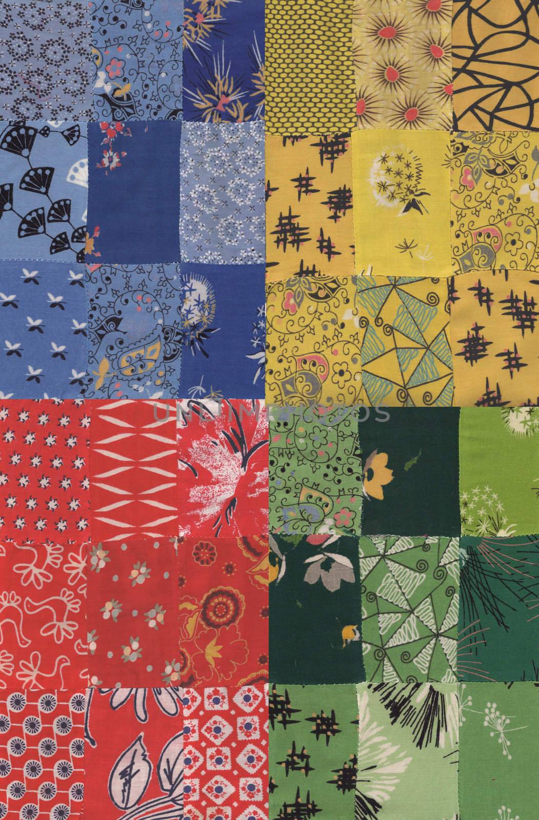 handmade quilt pattern by vergasova