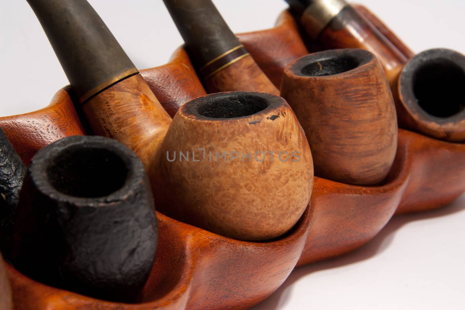 Closeup of collection of pipes by Stootsy