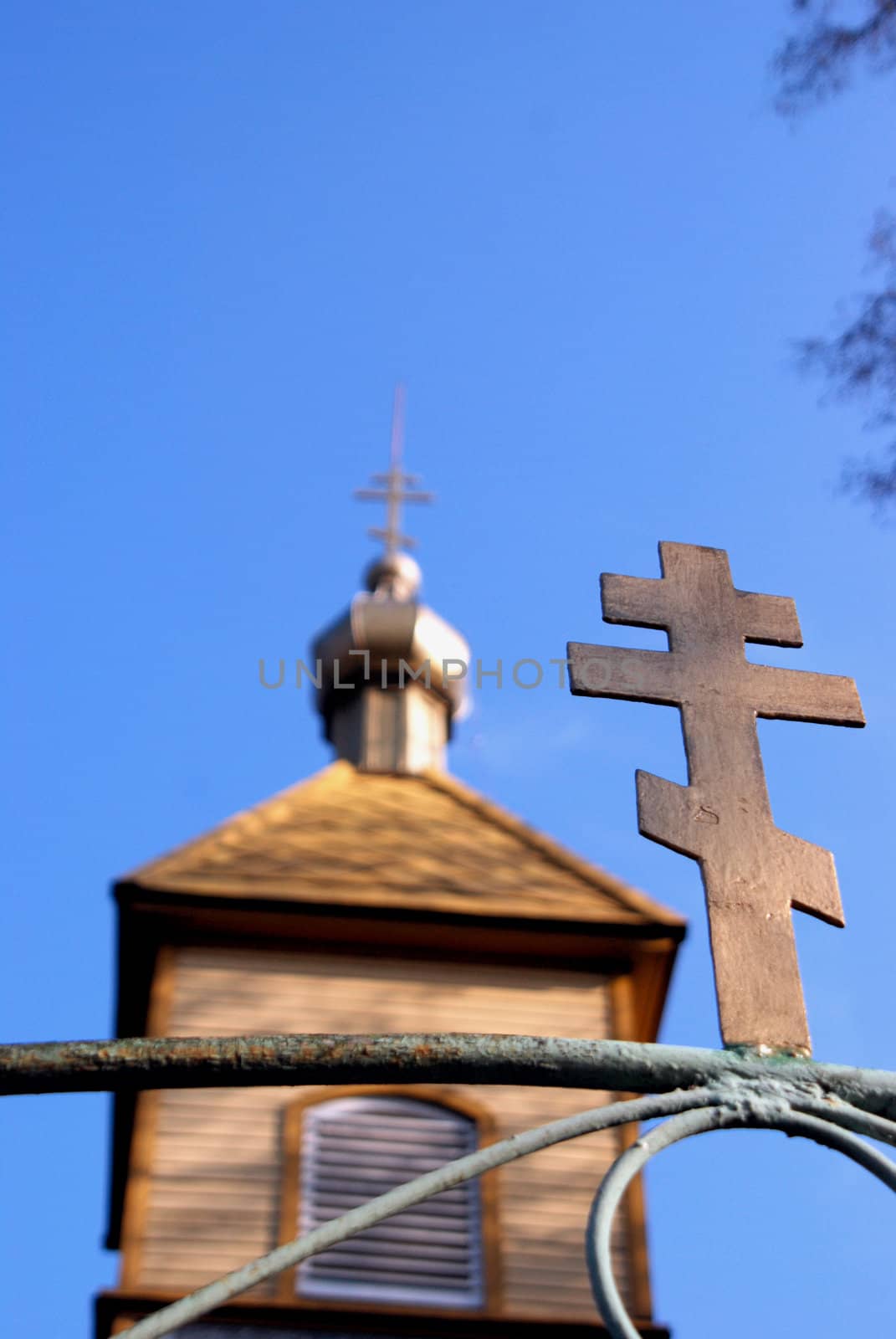 Orthodox cross by sauletas