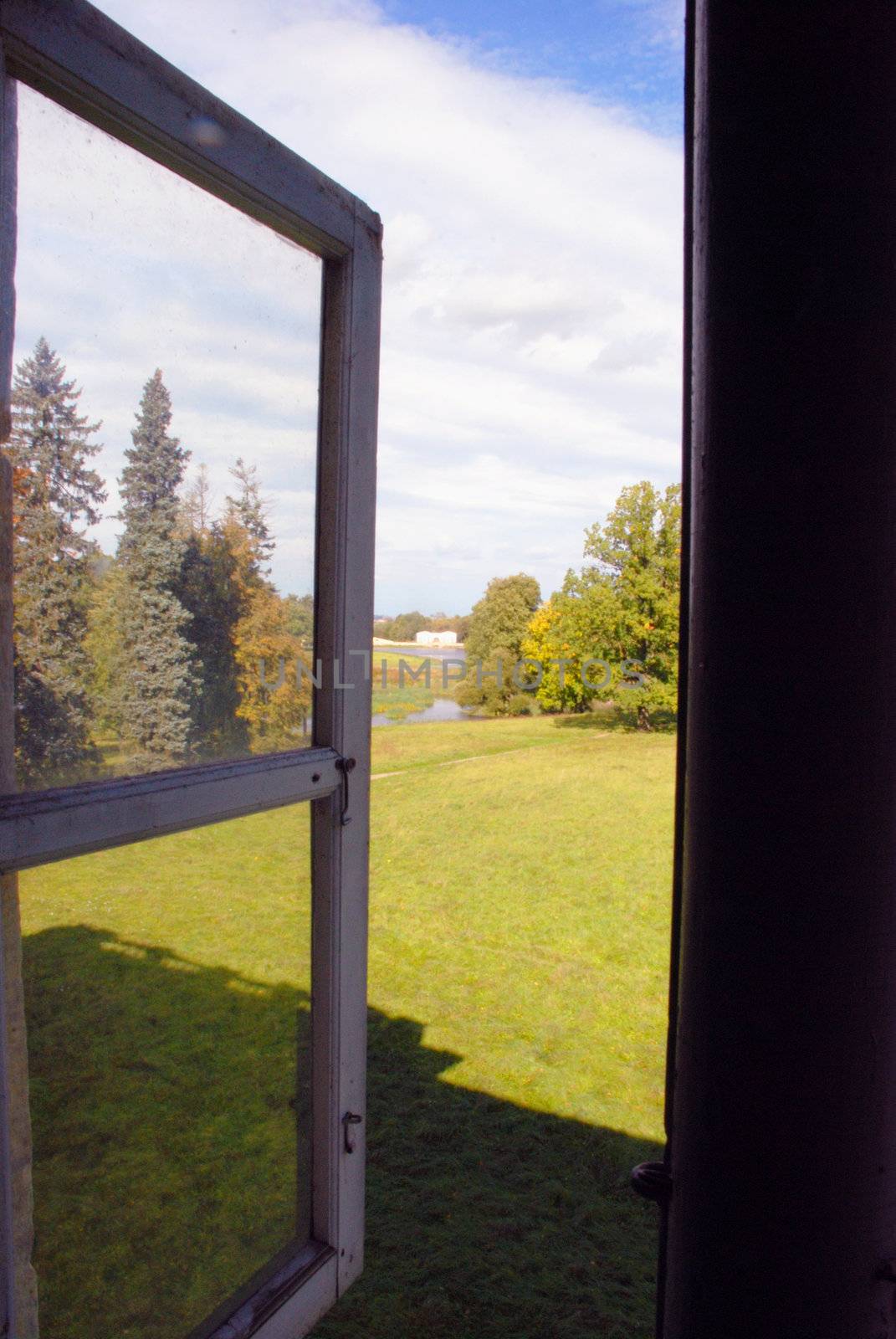 Window to the autumn by sauletas
