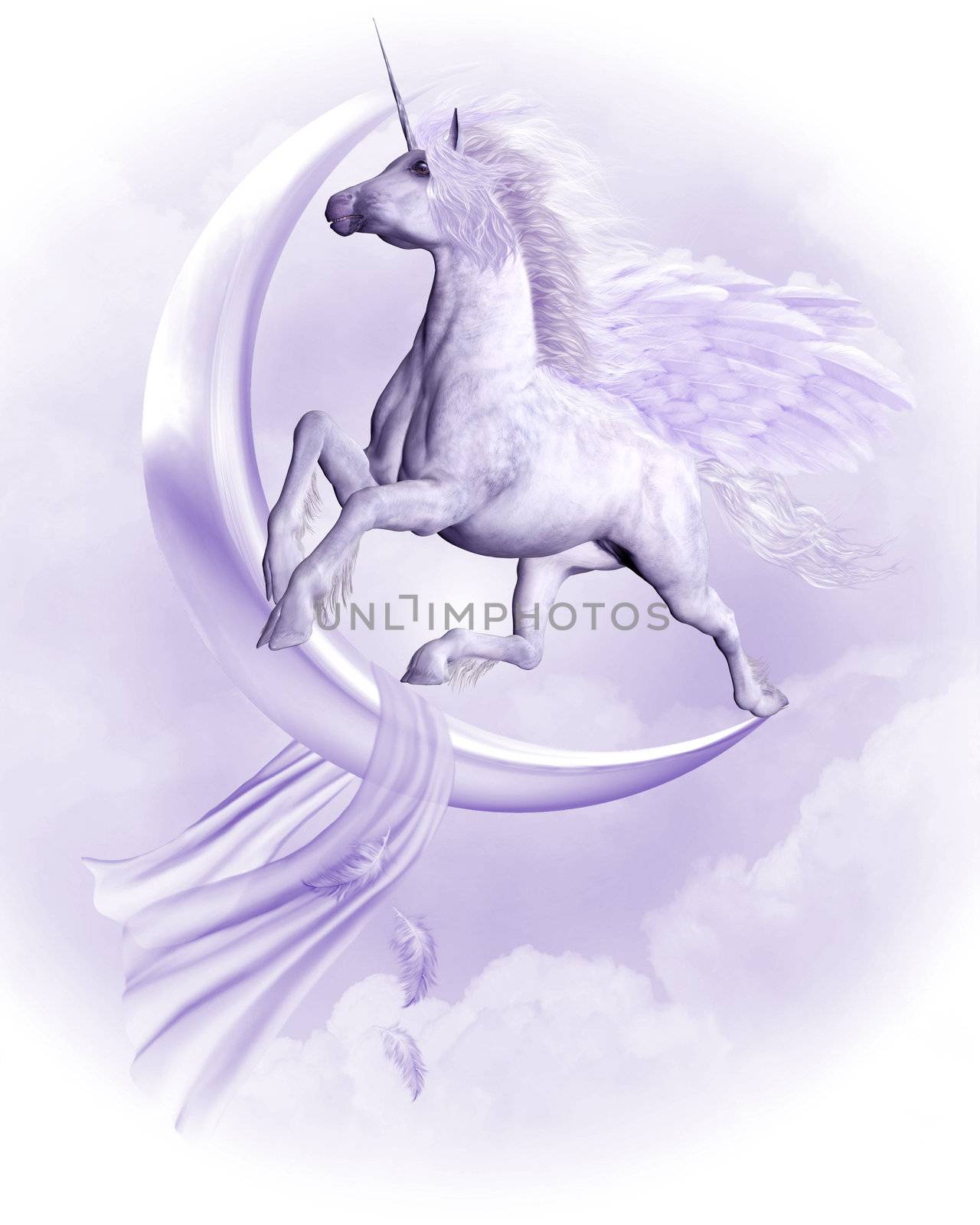 flying Pegasus by gatterwe