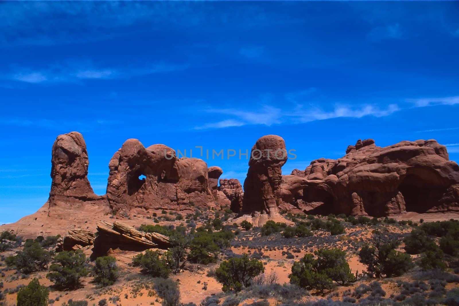 Arches National Park preserves over 2,000 natural sandstone arches, including the world-famous Delicate Arch, in addition to a variety of unique geological resources and formations.