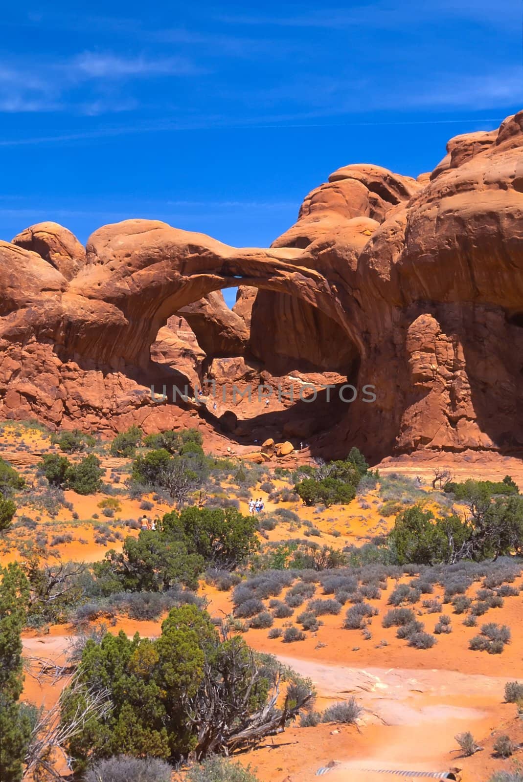 Arches National Park preserves over 2,000 natural sandstone arches, including the world-famous Delicate Arch, in addition to a variety of unique geological resources and formations.