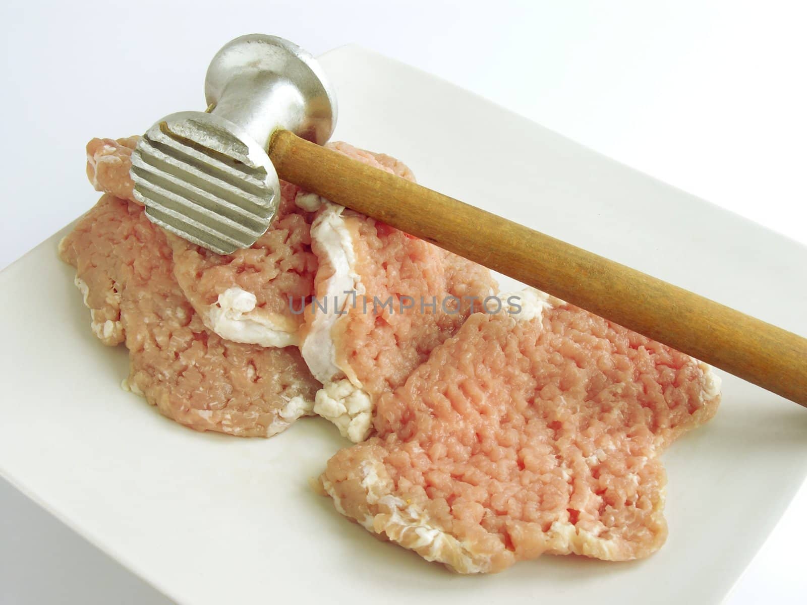 raw pork meat for cutlets by RAIMA