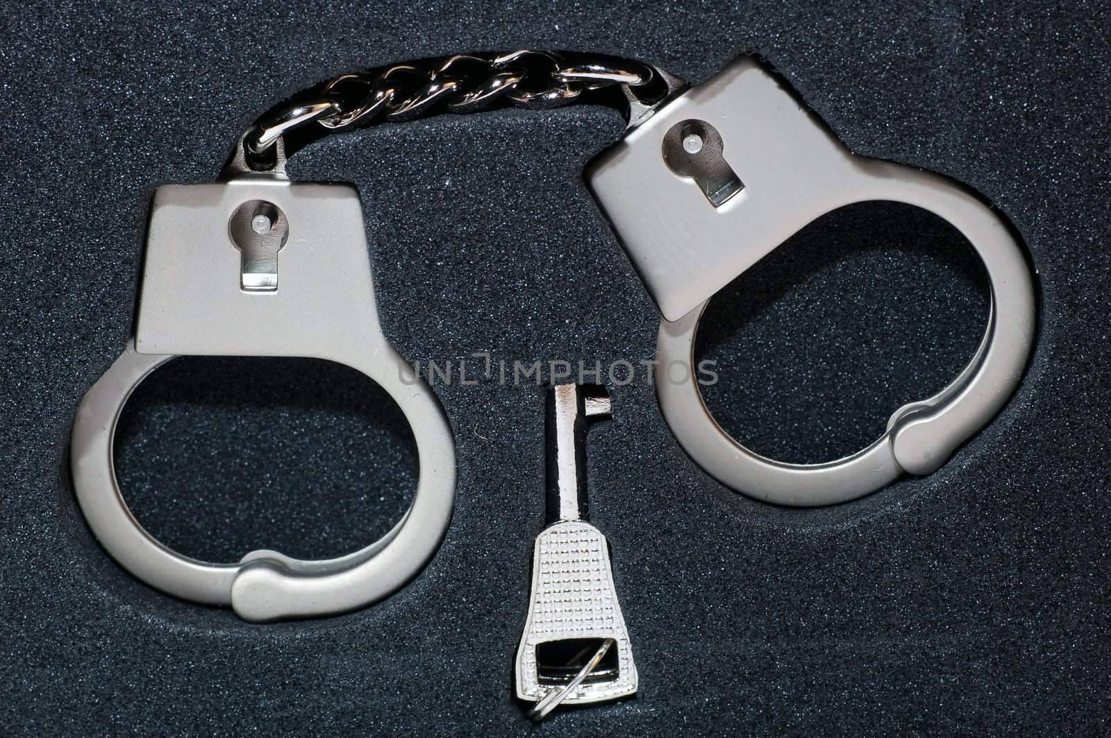 pair of handcuffs