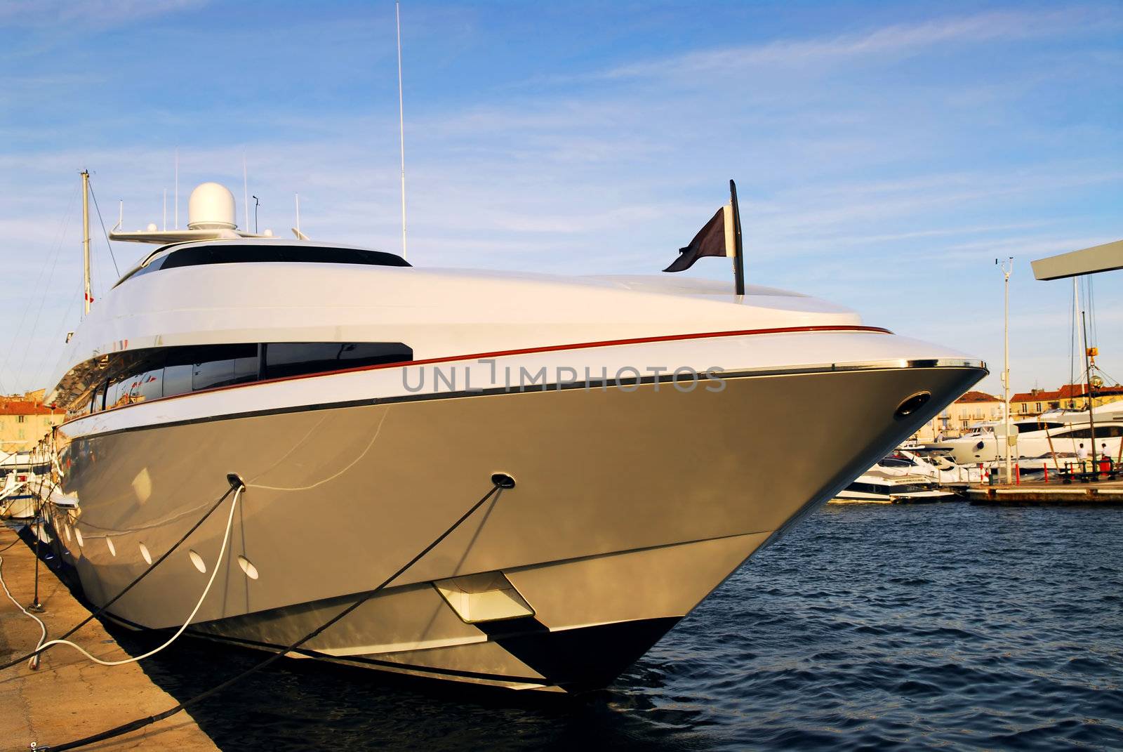 Luxury yacht by elenathewise