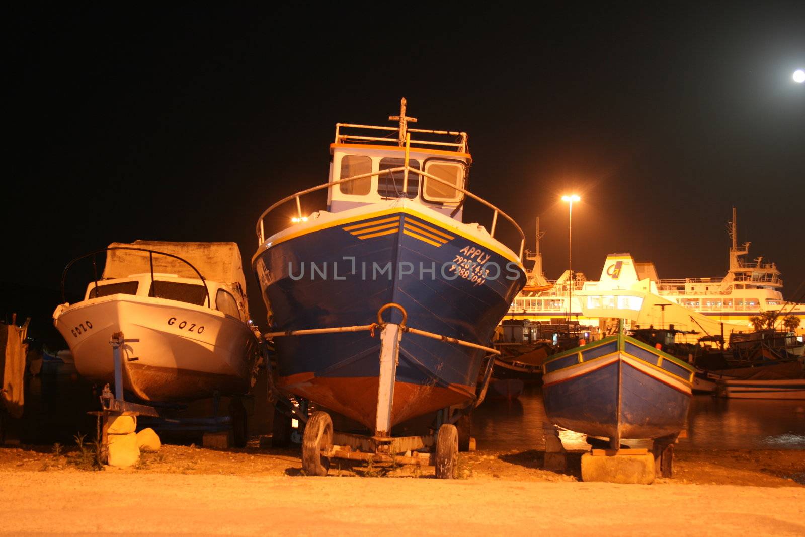 Boats in Gozo