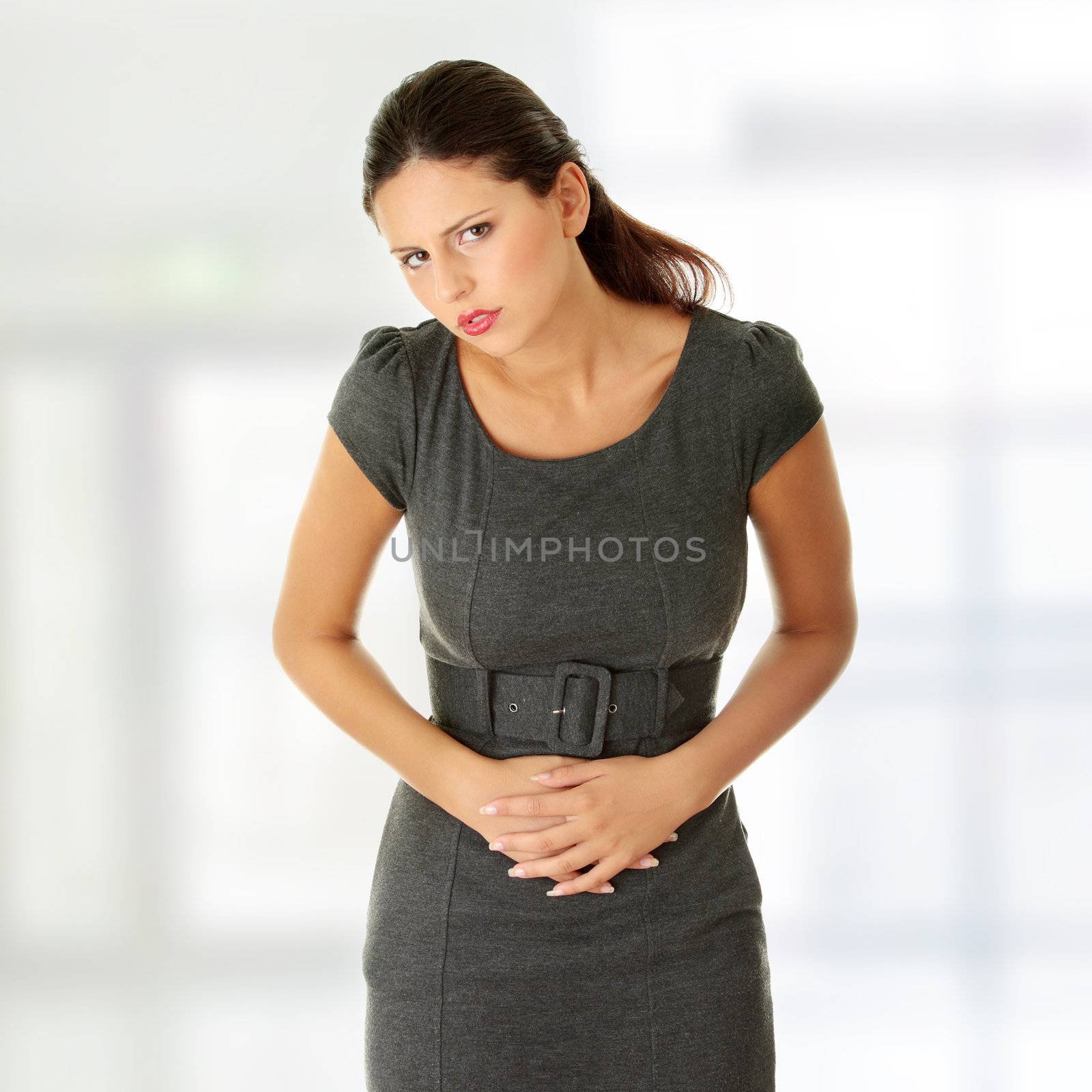 Woman with stomach issues by BDS