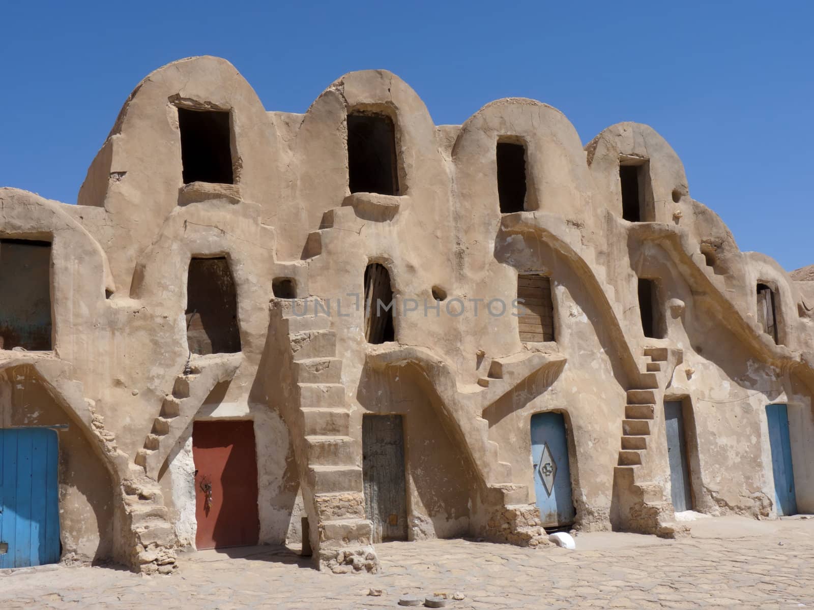 the grain silos in Tunisia