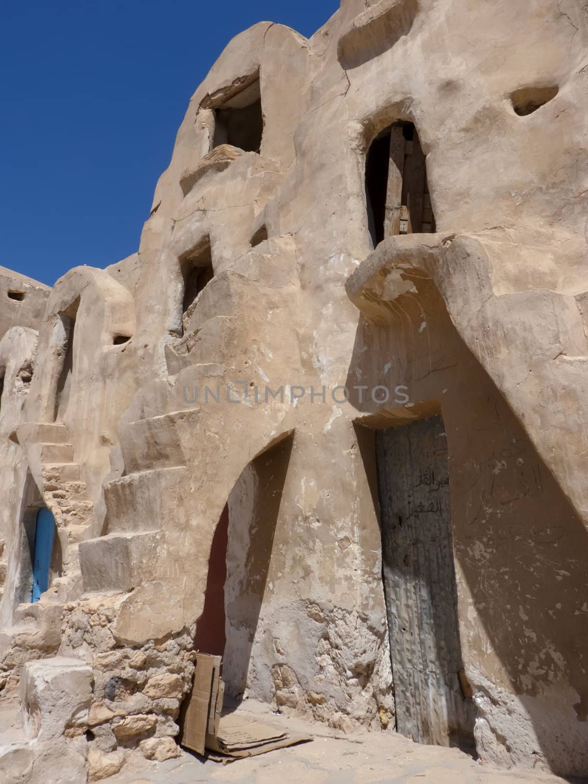 the grain silos in Tunisia by njaj