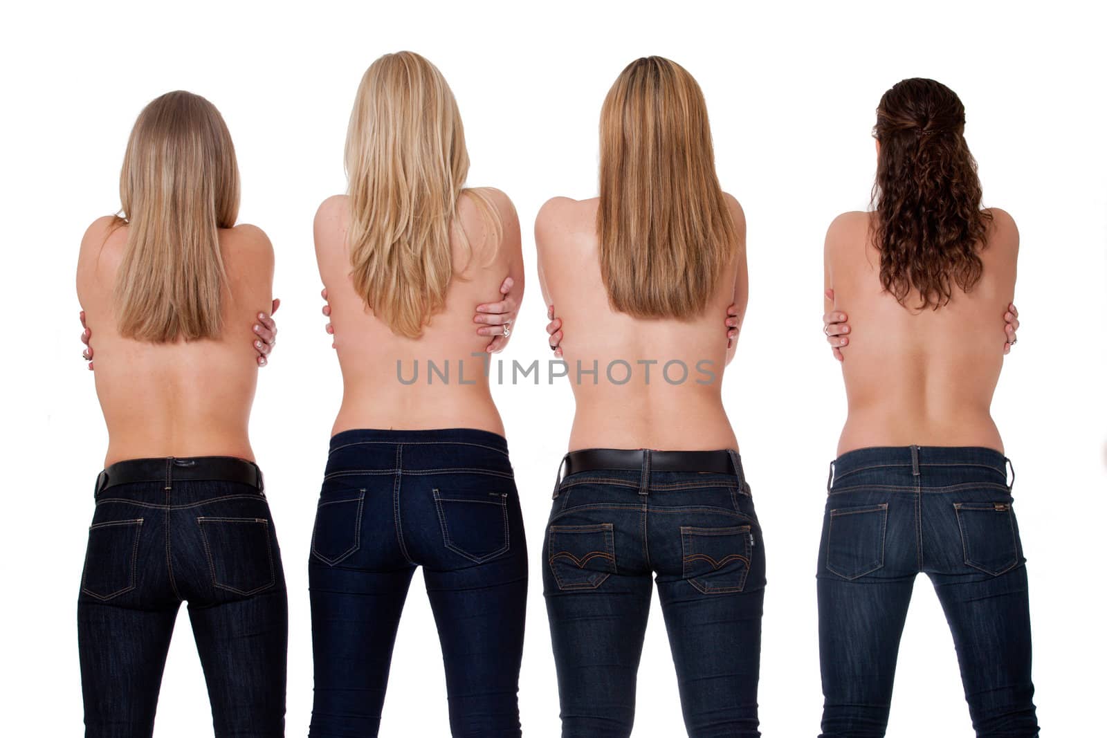 4 backs and jeans by DNFStyle