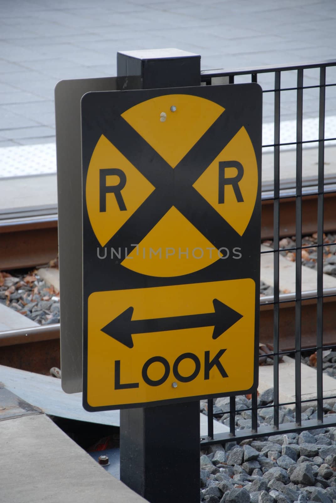 Rail sign by northwoodsphoto