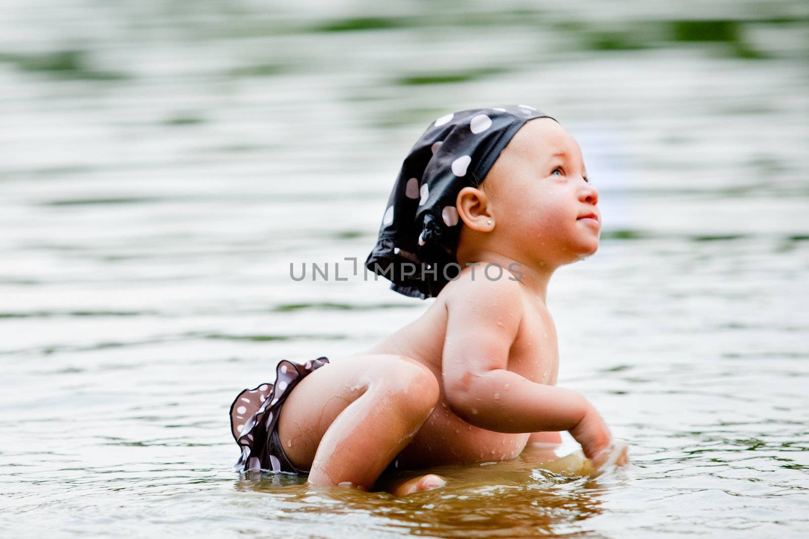Baby in the water by DNFStyle