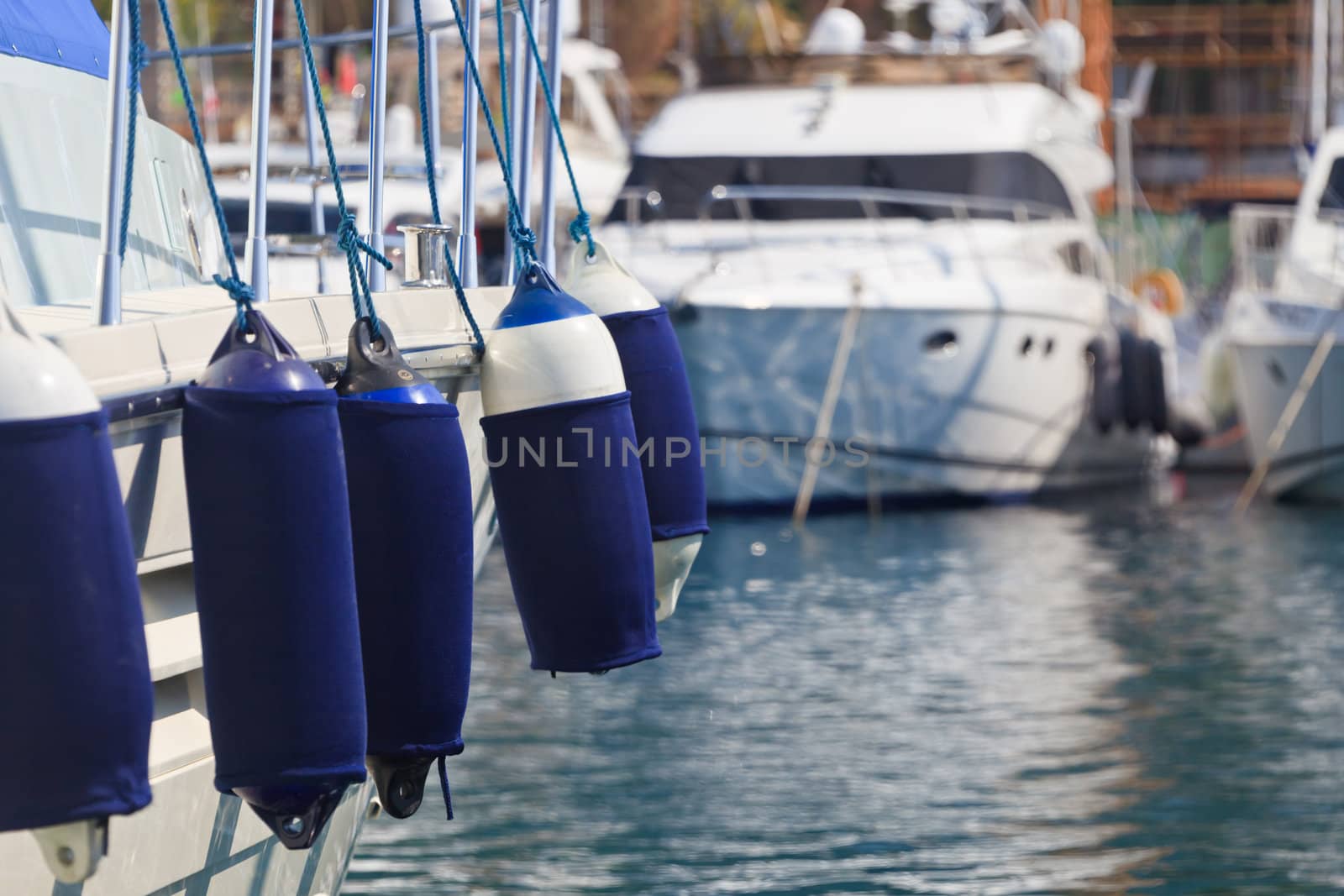 Luxury yacht fenders