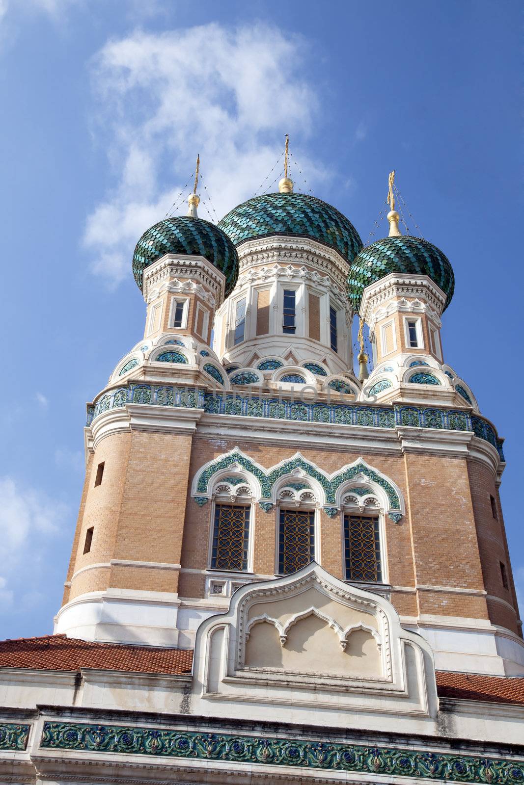 Russian Orthodox Cathedral Saint-Nicolas in Nice France