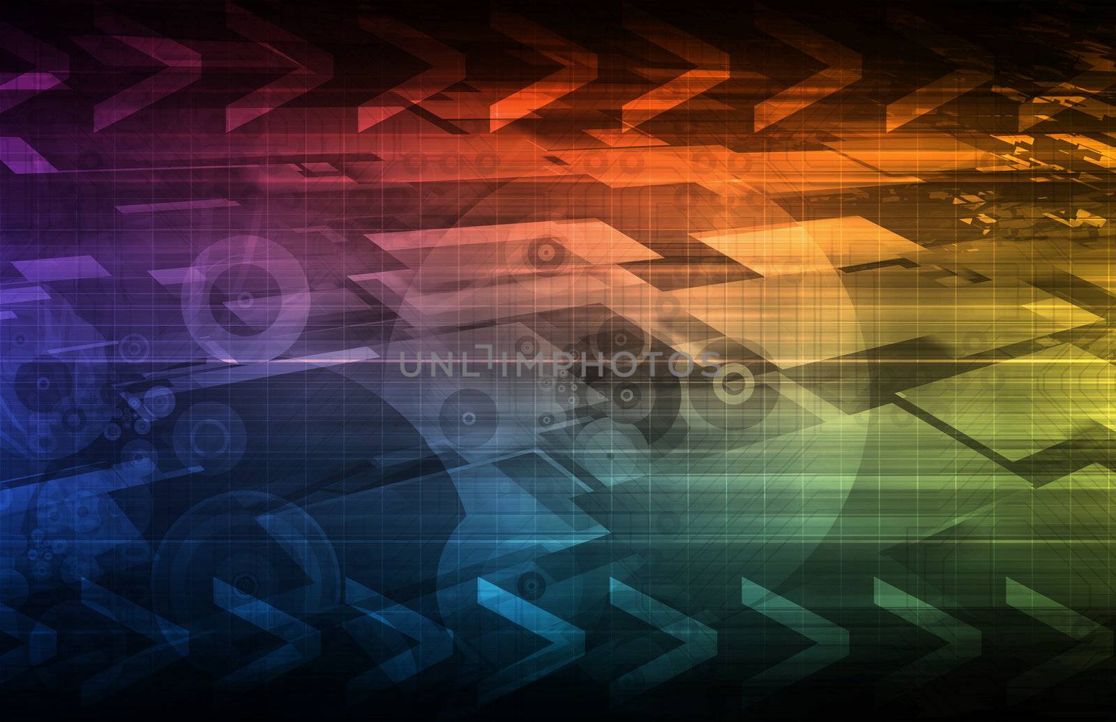 Mobility by Technology as a Concept Art