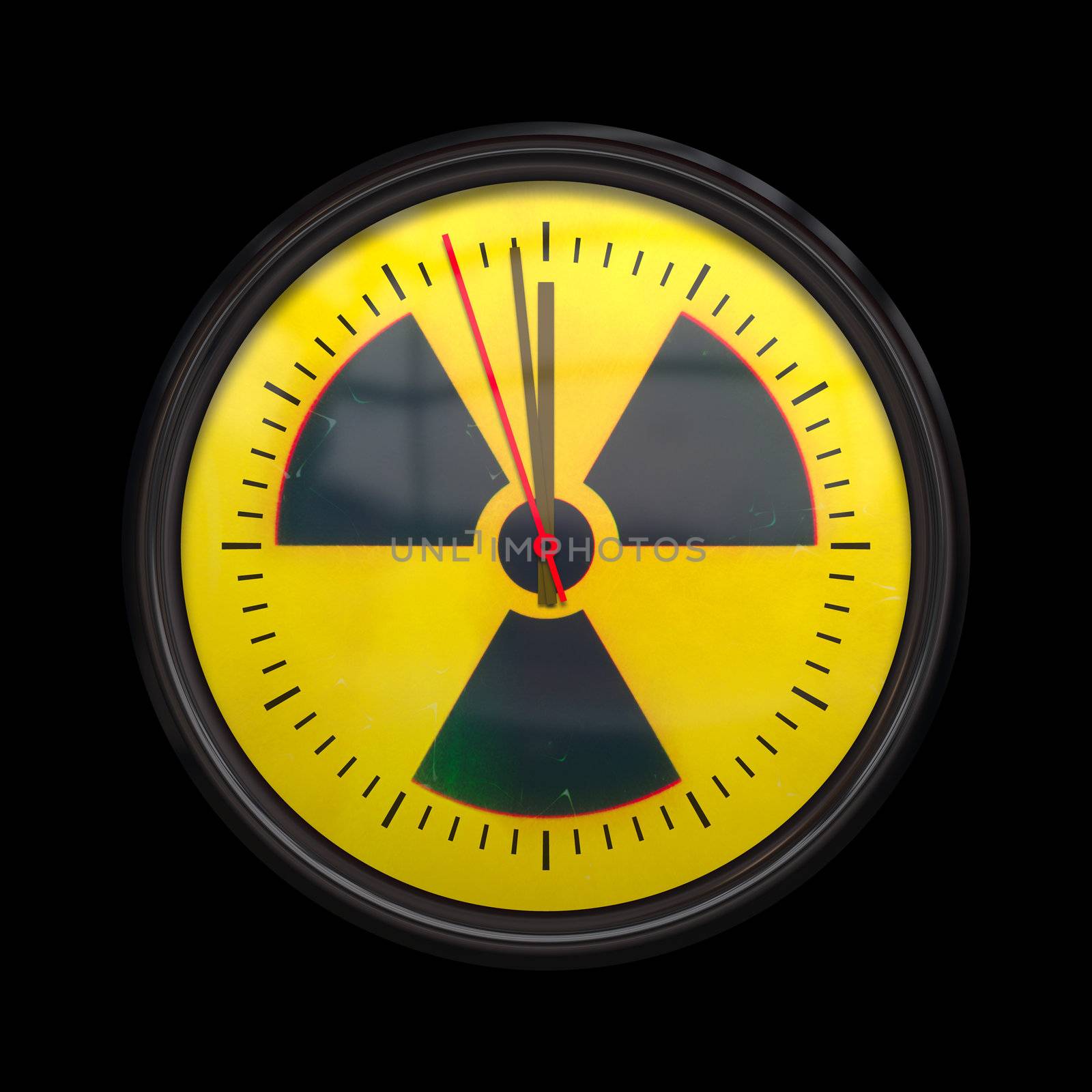 radioactive clock by magann