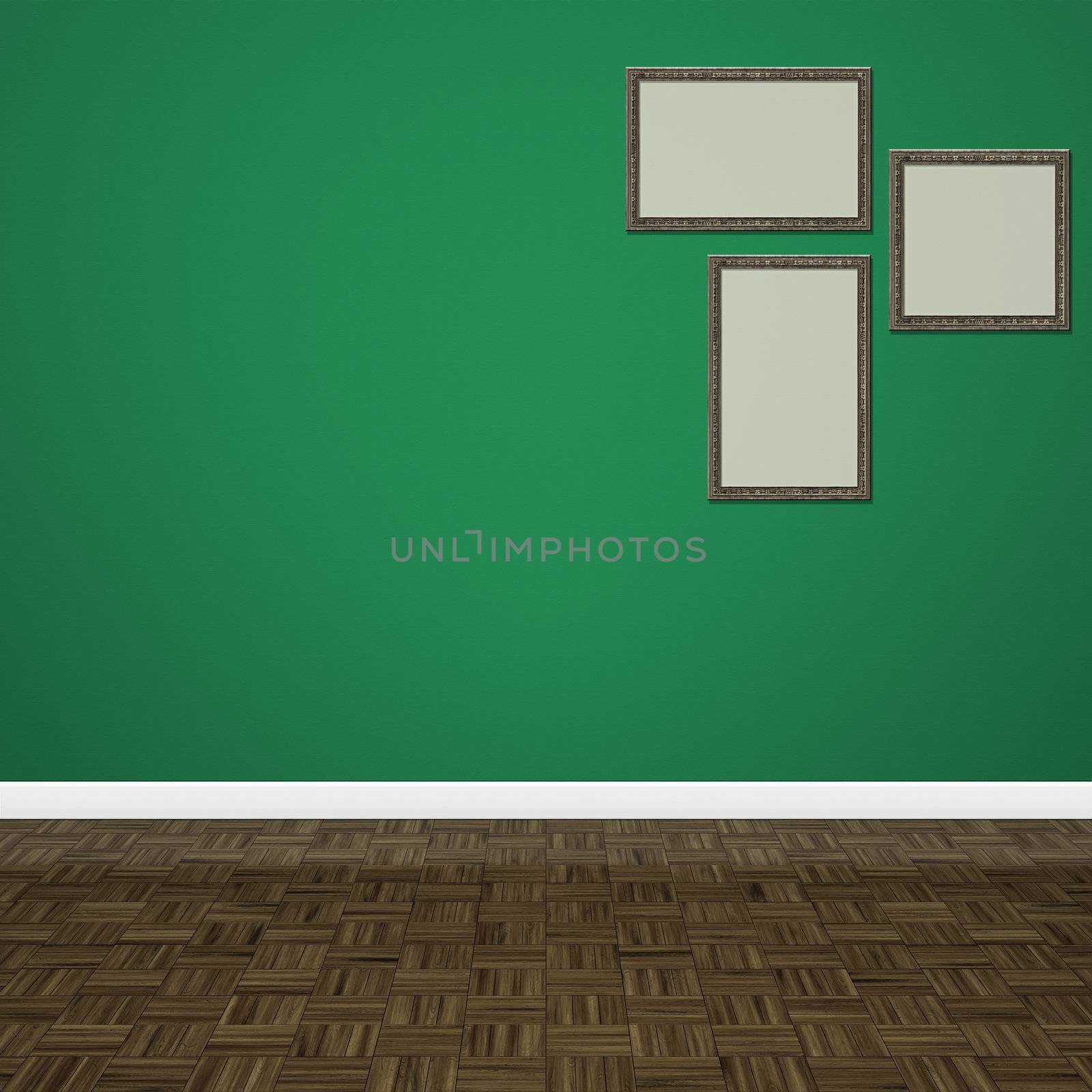 An image of a nice room with a wall for your content