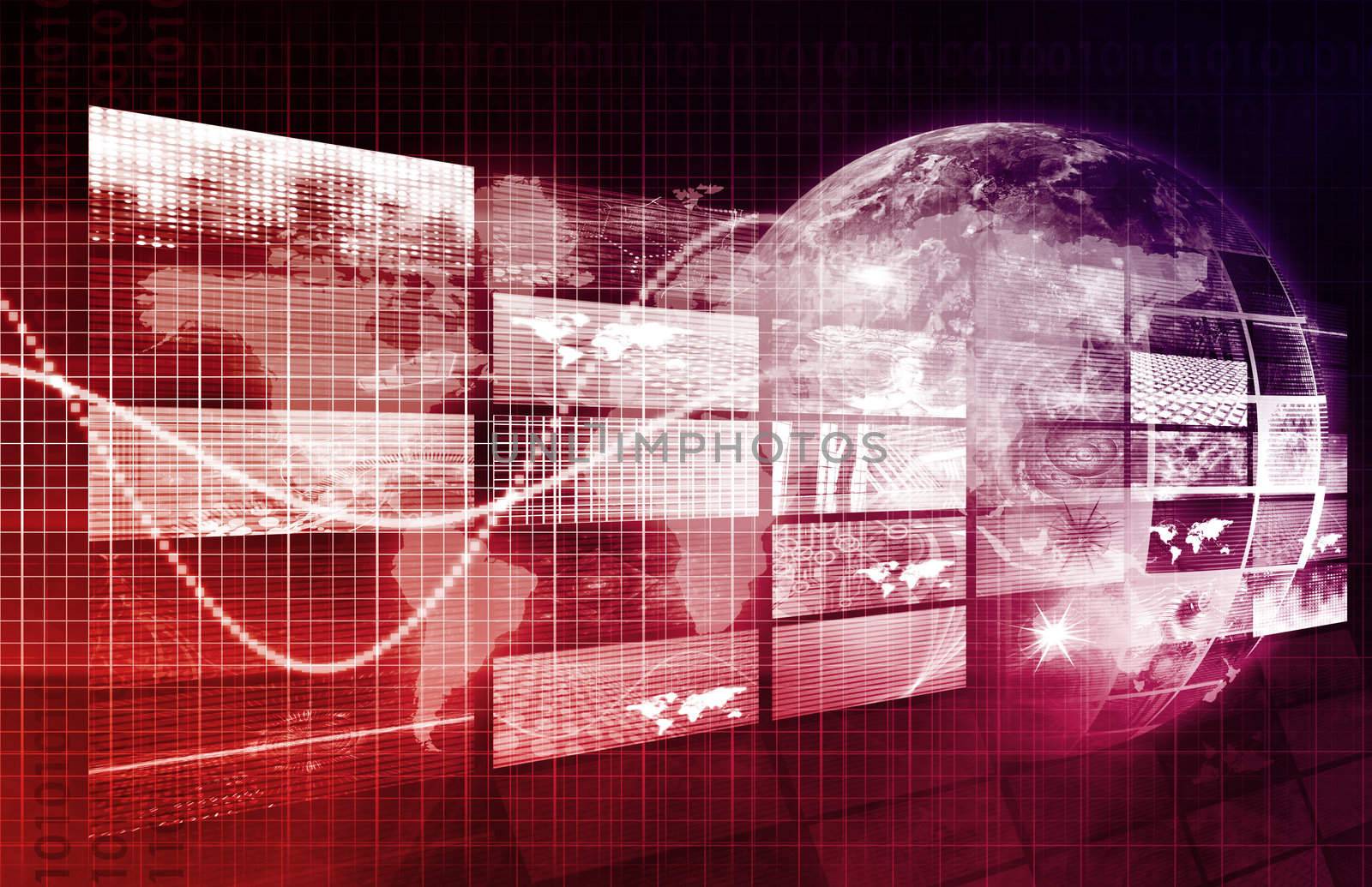 Internet Concept of the World Wide Web or WWW