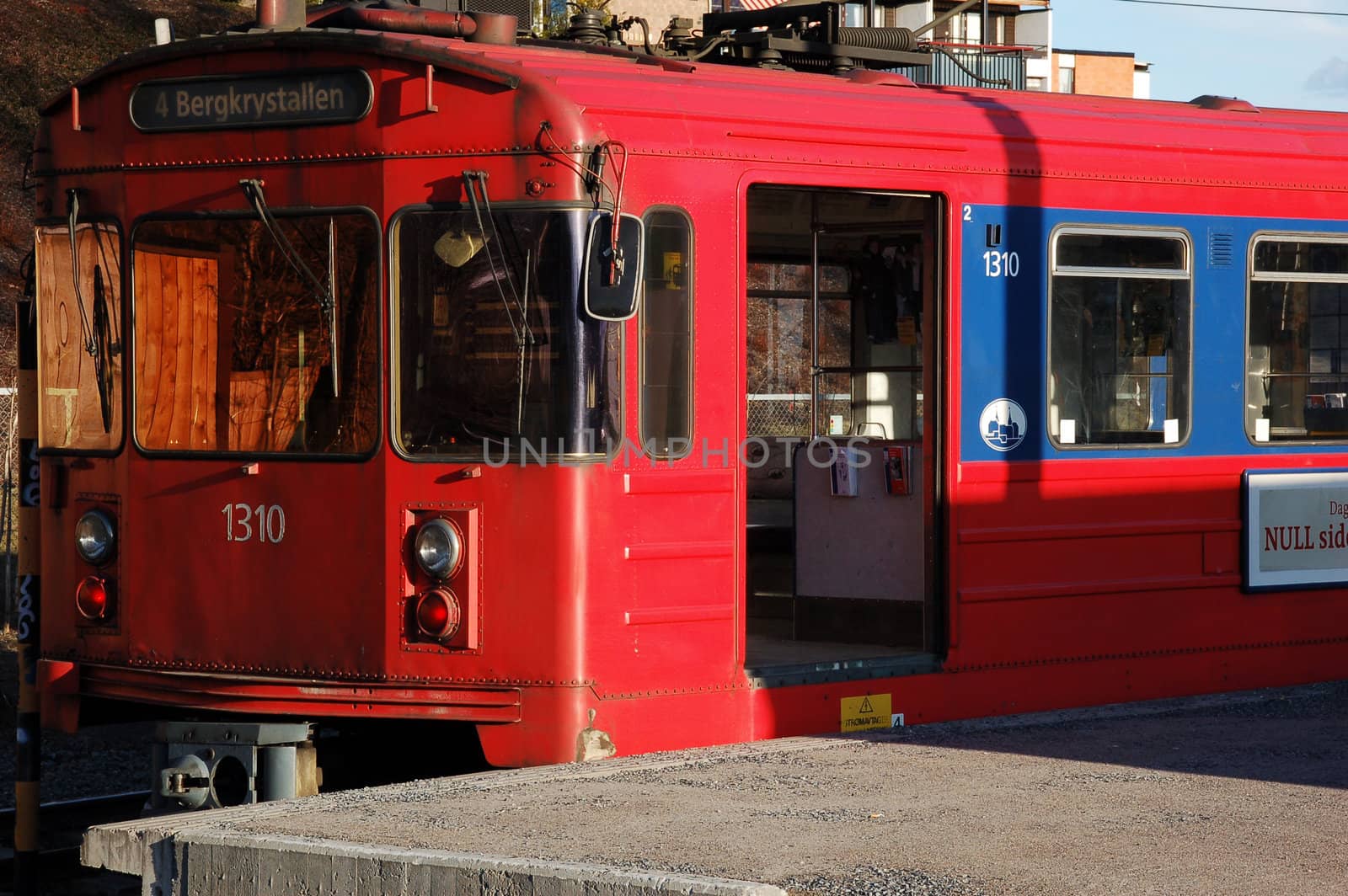 Local train in Oslo