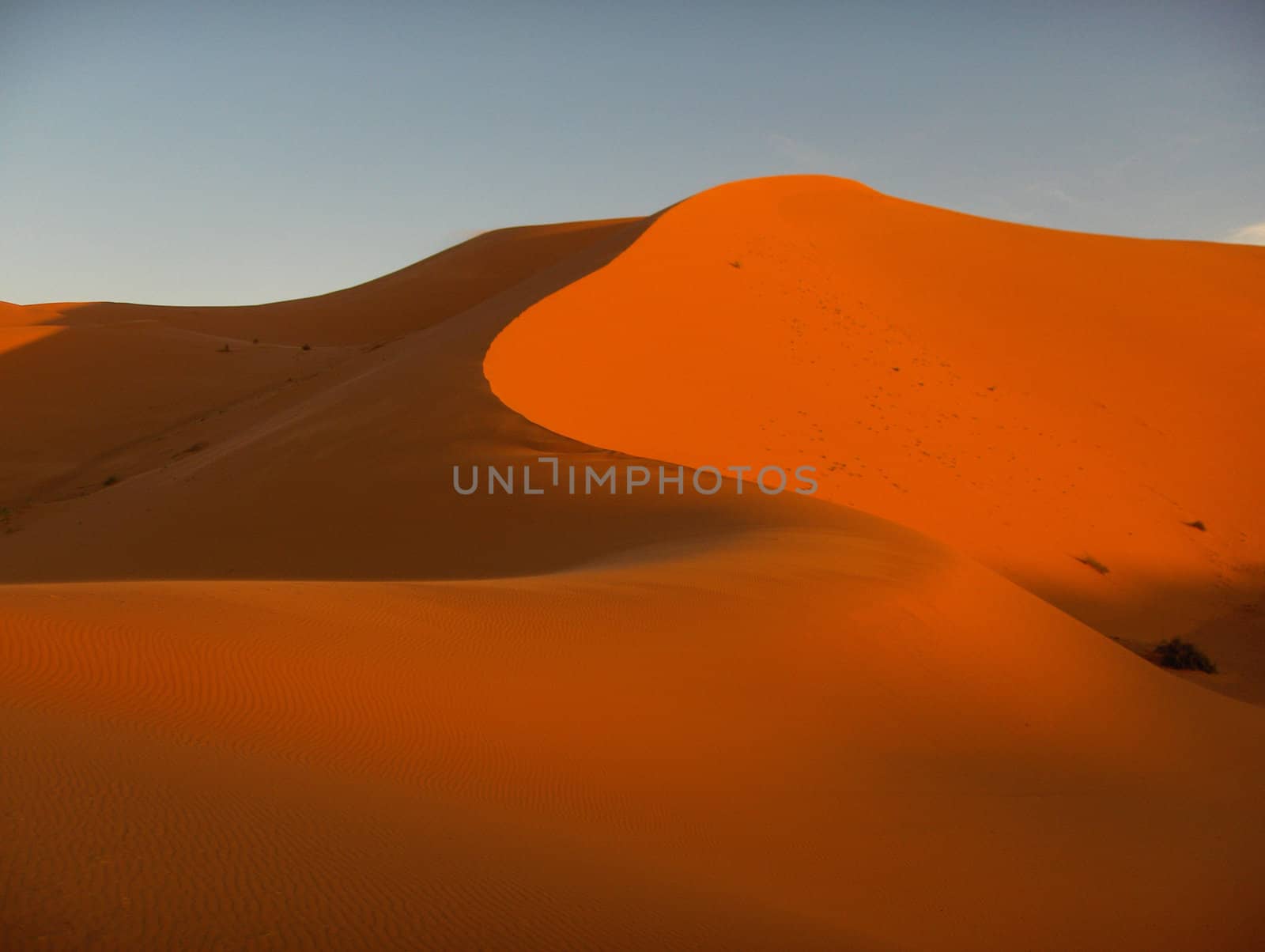 Sand dunes in Morocco