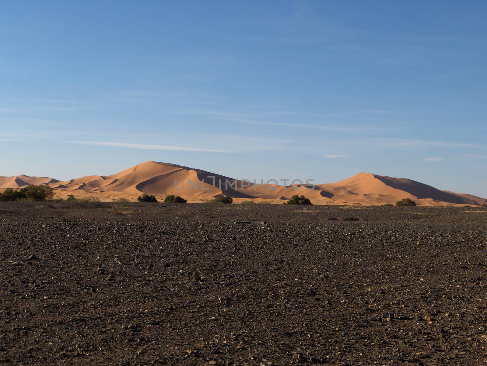 Sand dunes in Morocco