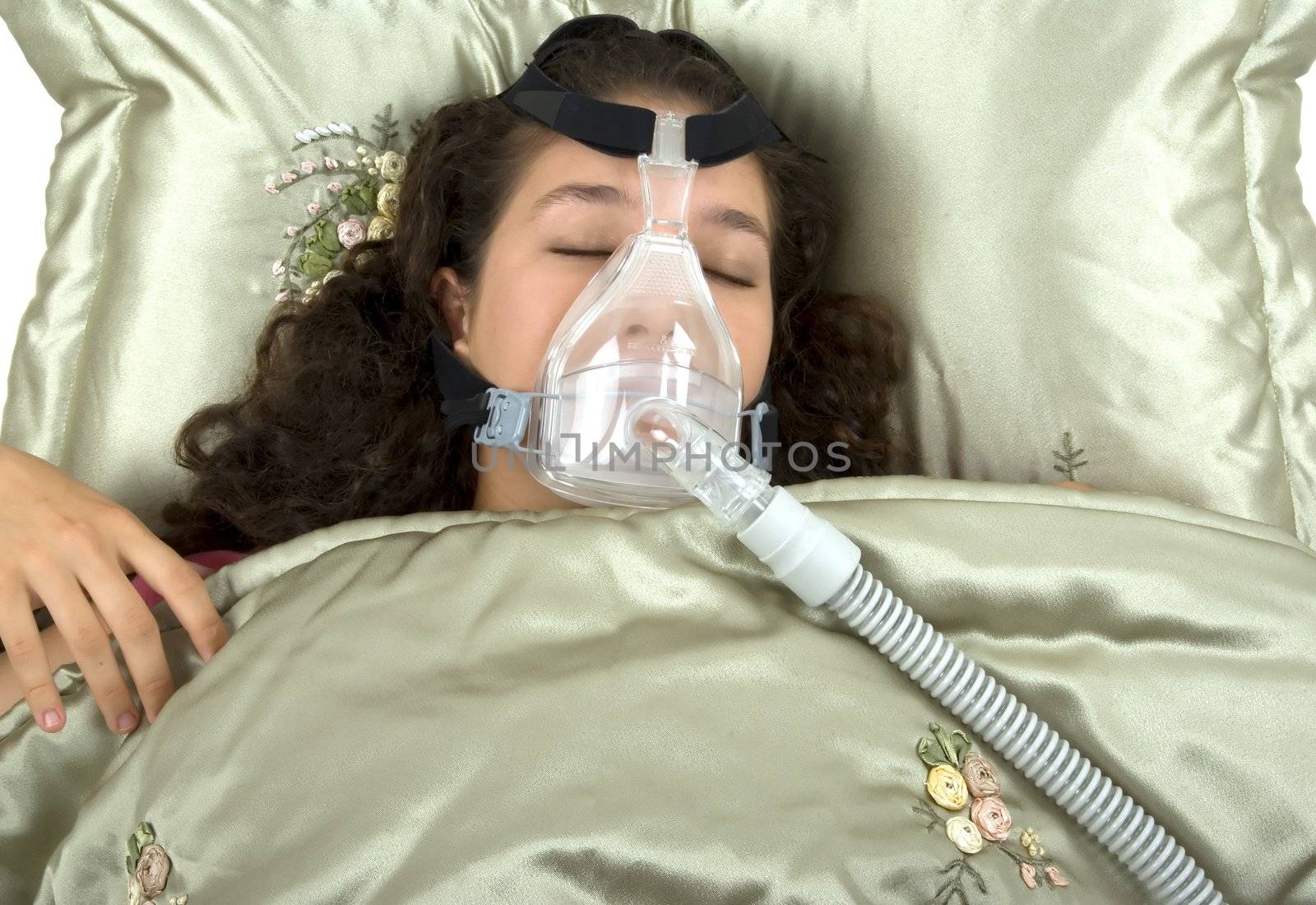 Using CPAP machine