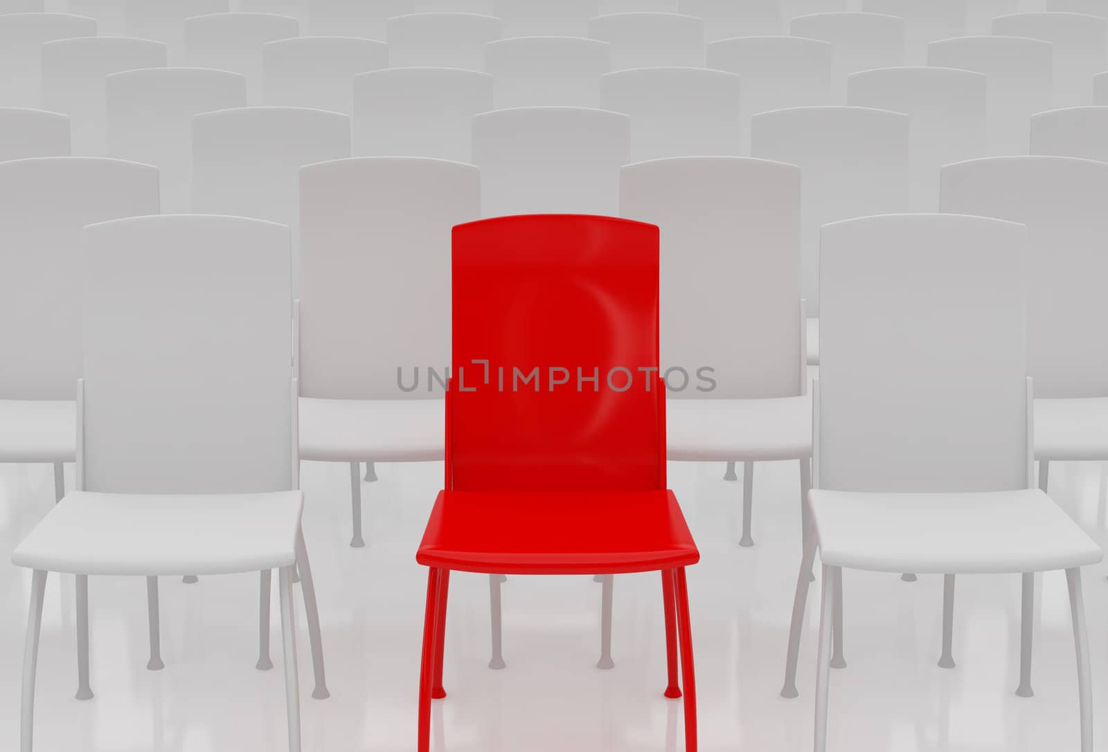High resolution image interior. 3d illustration modern interior.