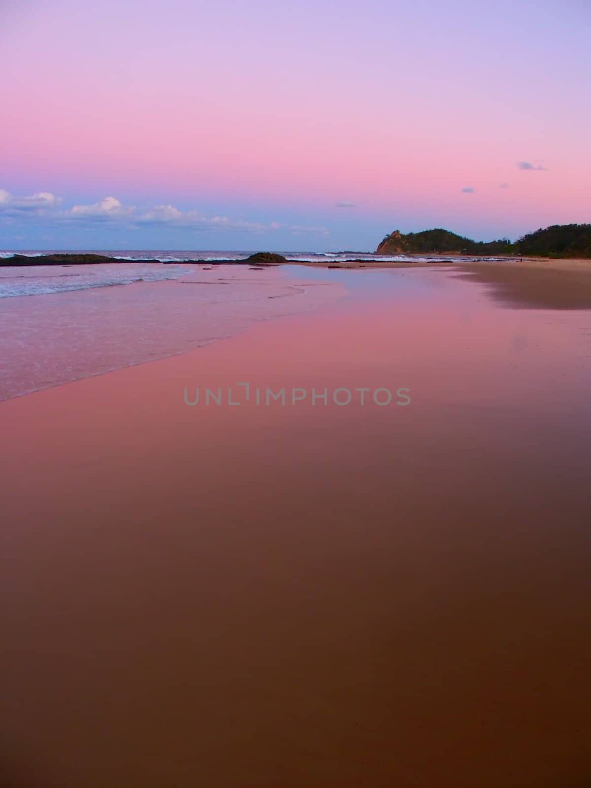 A beautiful sunset at Nambucca Heads in New South Wales, Australia.