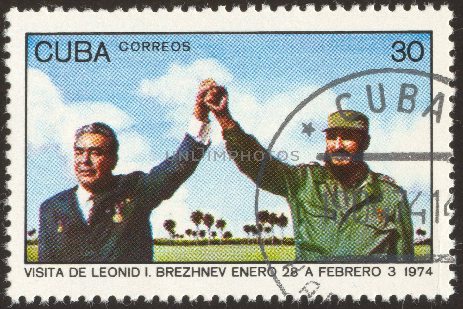 Leonid Ilyich Brezhnev was General Secretary of the Communist Party of the Soviet Union. Fidel Alejandro Castro Ruz is a Cuban politician.