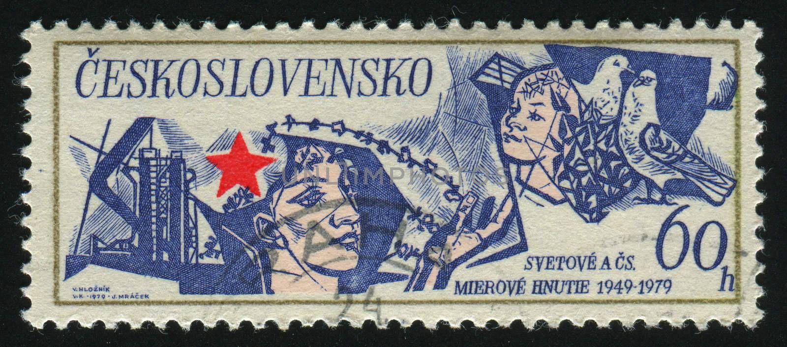 postage stamp by rook