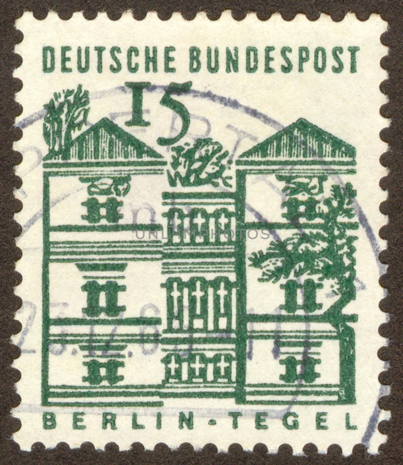 GERMANY -CIRCA 1964: Berlin is the capital city and one of sixteen states of Germany, circa 1964.