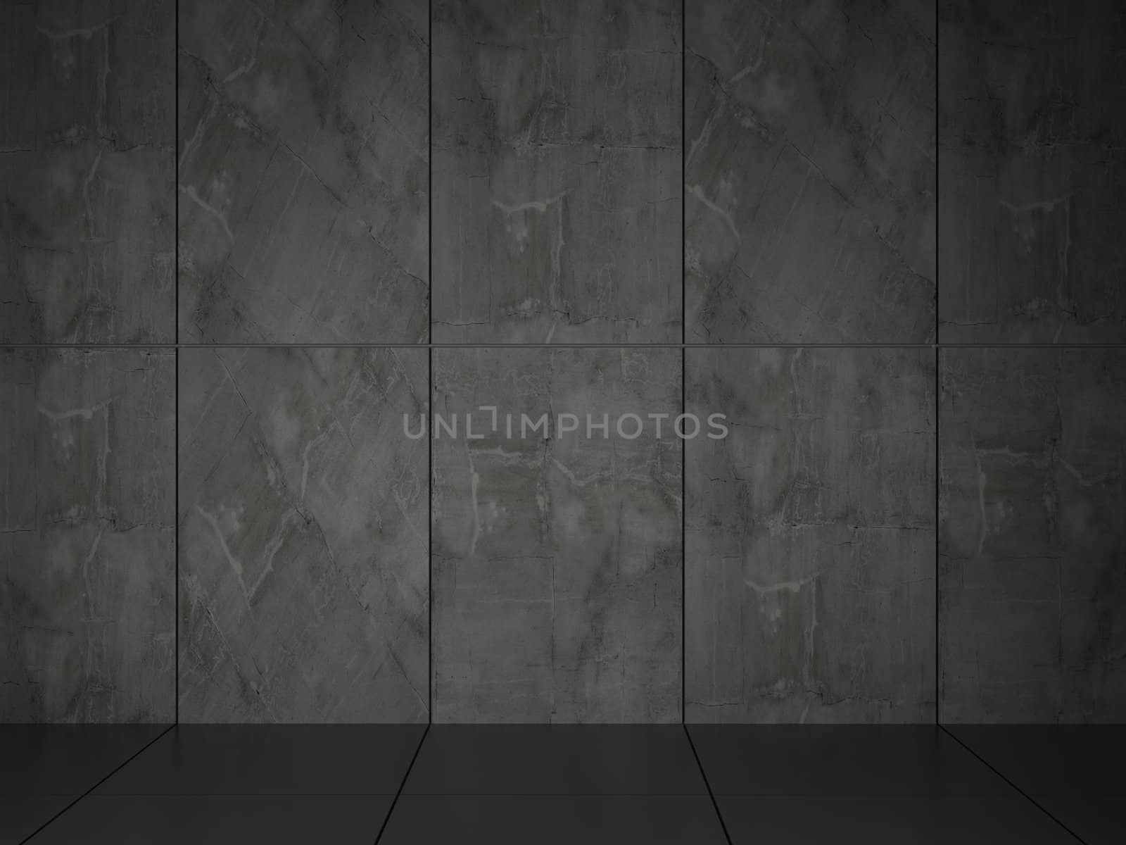 High resolution image interior. 3d illustration modern interior. Living room.