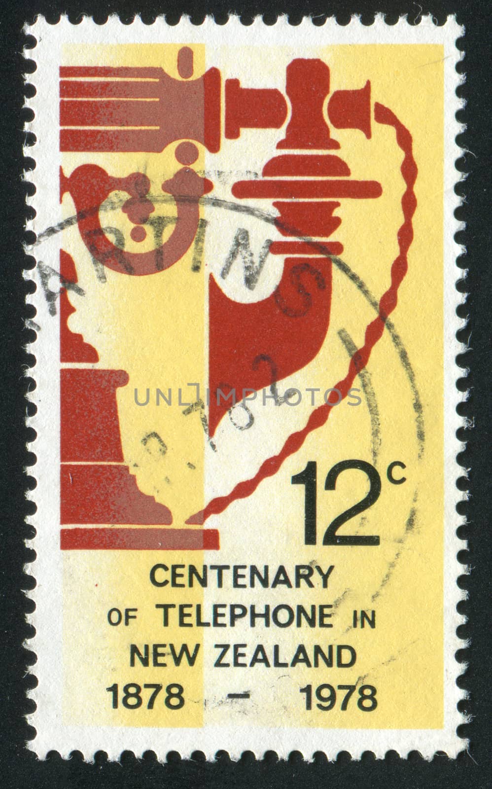 NEW ZEALAND - CIRCA 1978: Old Telephone, circa 1978.