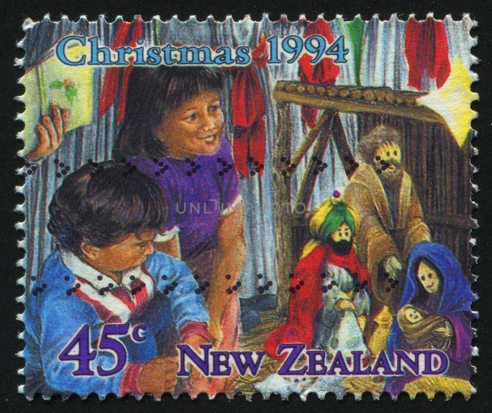 NEW ZEALAND - CIRCA 1994: The brother and sister play, circa 1994.