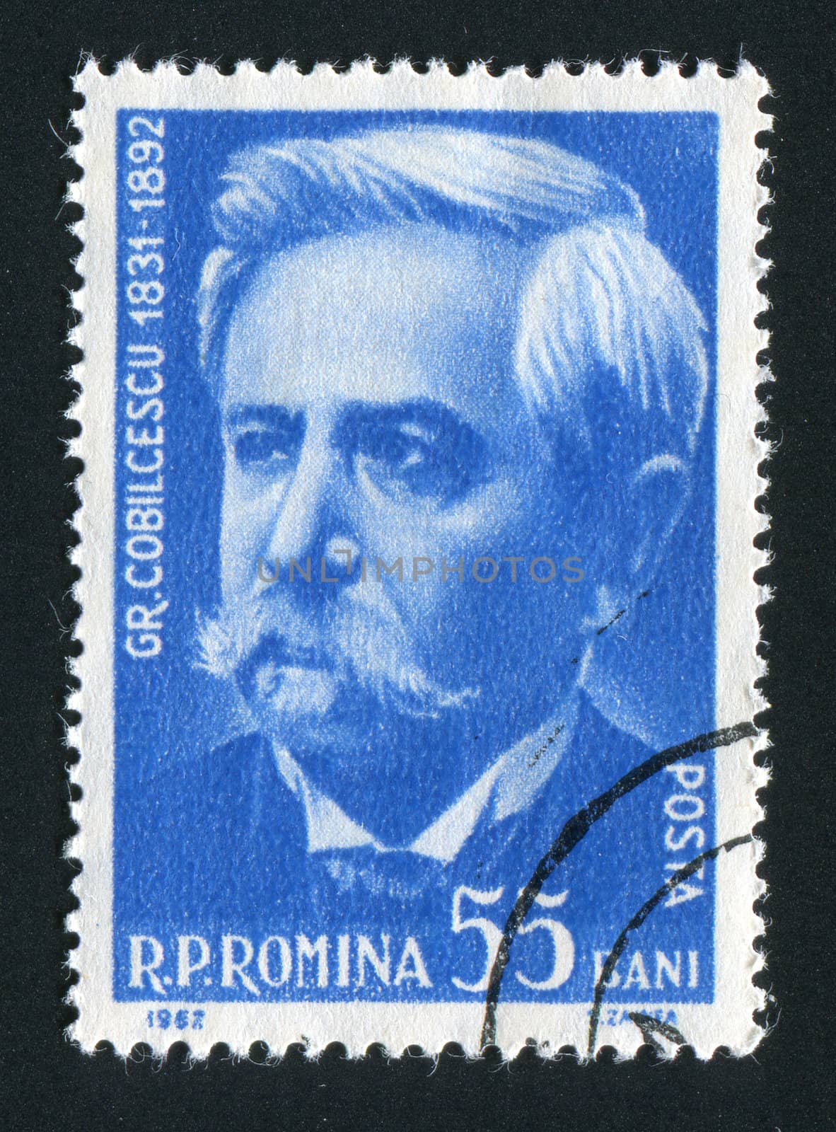 ROMANIA - CIRCA 1962: Gregory Cobalcescu  was a Romanian geologist and paleontologist, circa 1962.