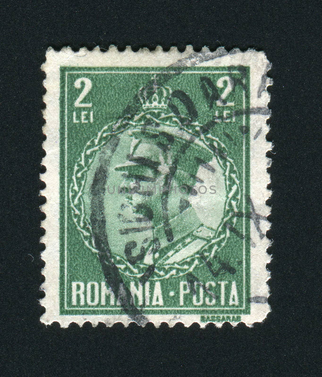 ROMANIA - CIRCA 1930: Accession to the throne by King Carol II, circa 1930.