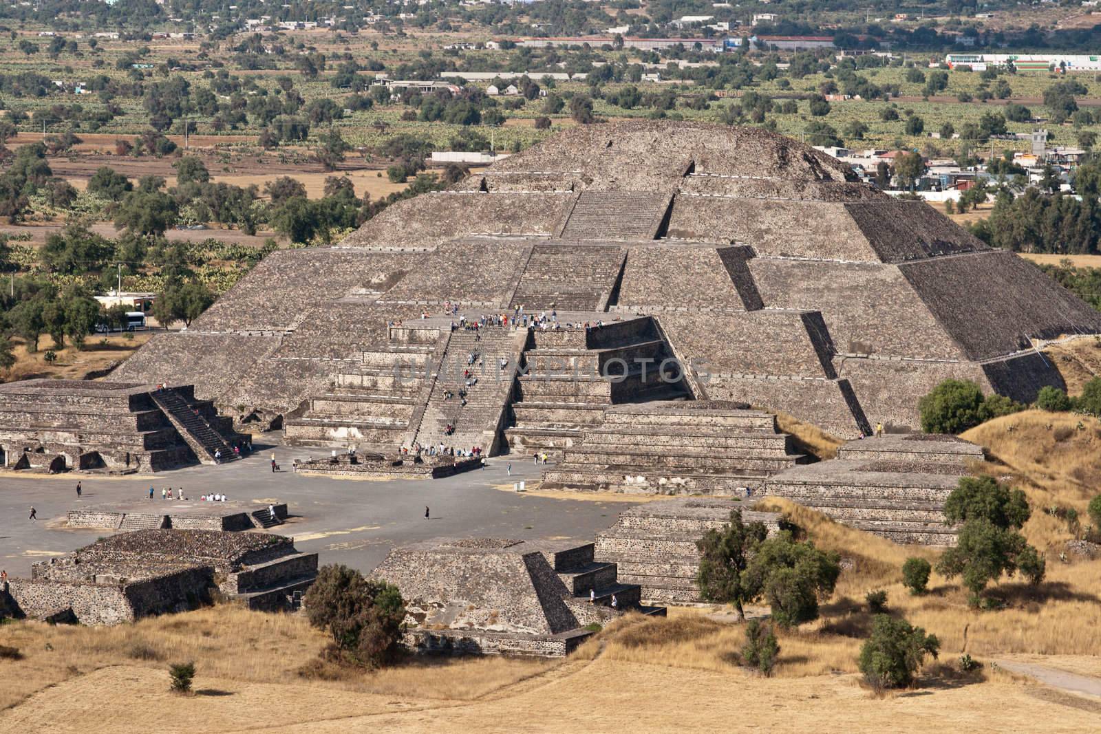 Pyramid of the Moon. Teotihuacan, Mexico by dimol