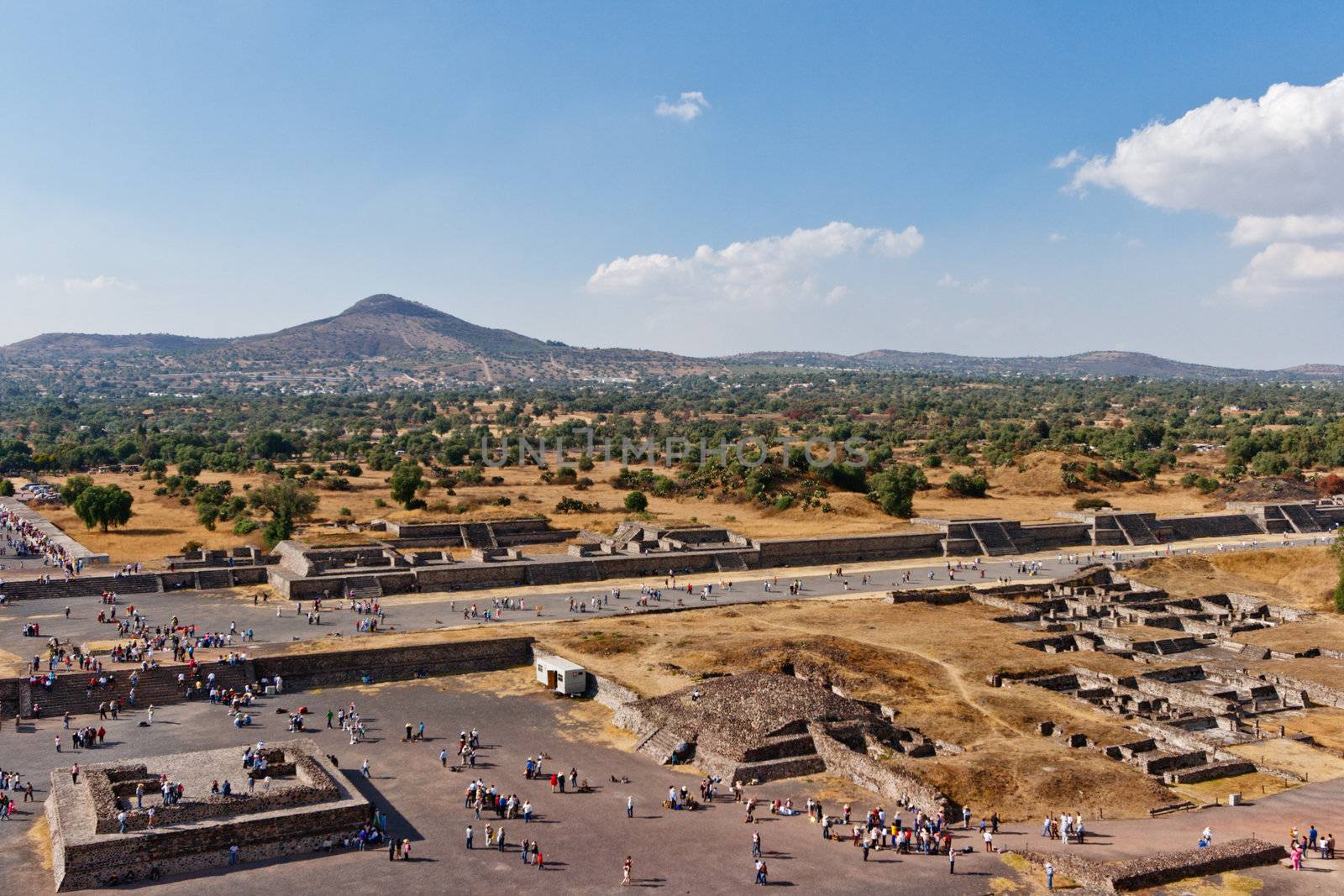 Valley of the Dead. Teotihuacan, Mexico by dimol